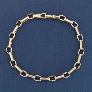 Vintage Mixed Cable Link Bracelet, by Cartier