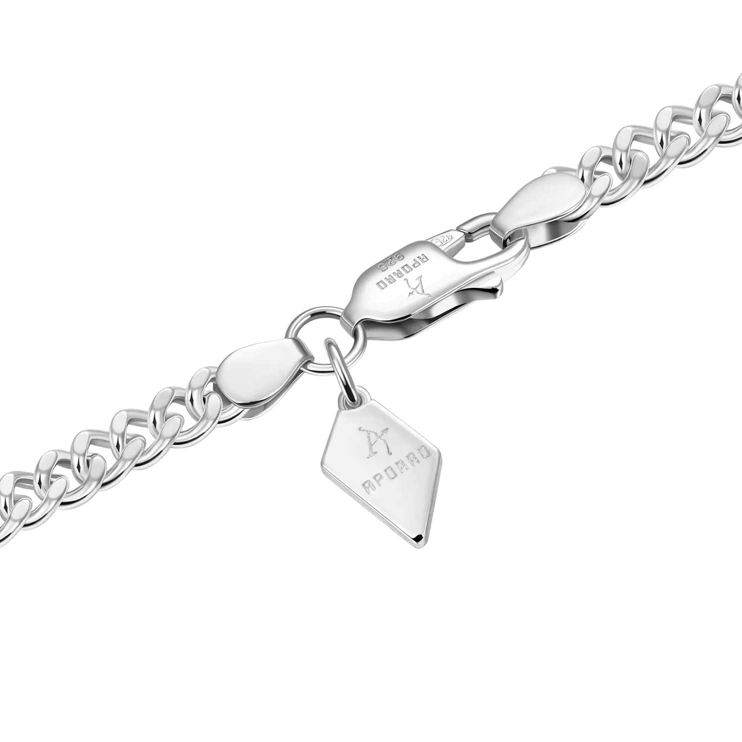 White Gold Miami Micro Cuban Curb Bracelet - 5mm