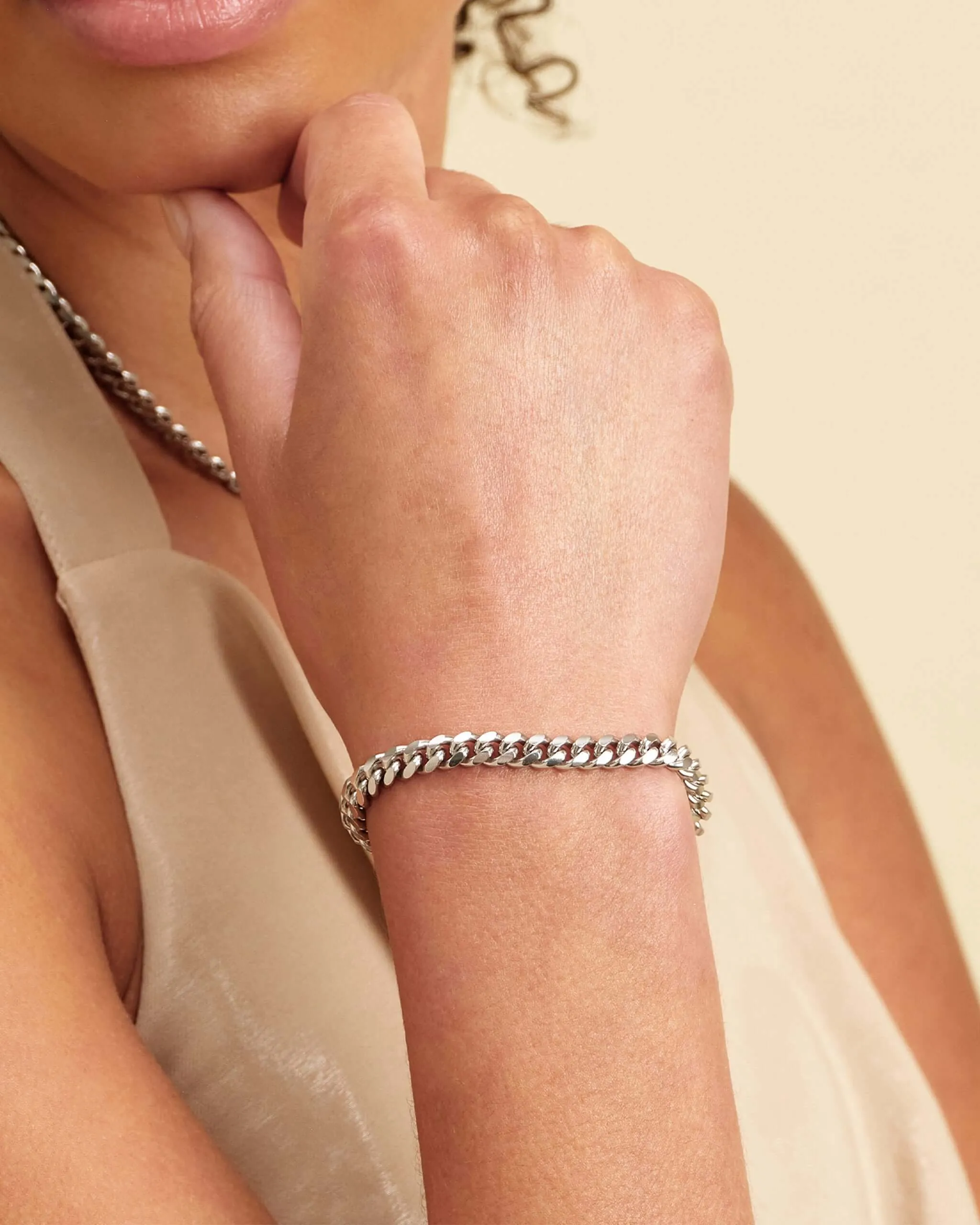 Women's Cuban Link Bracelet - 6mm