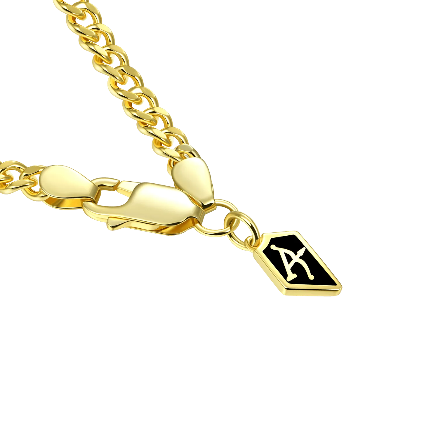 Yellow Gold Miami Micro Cuban Curb Bracelet - 3.5mm