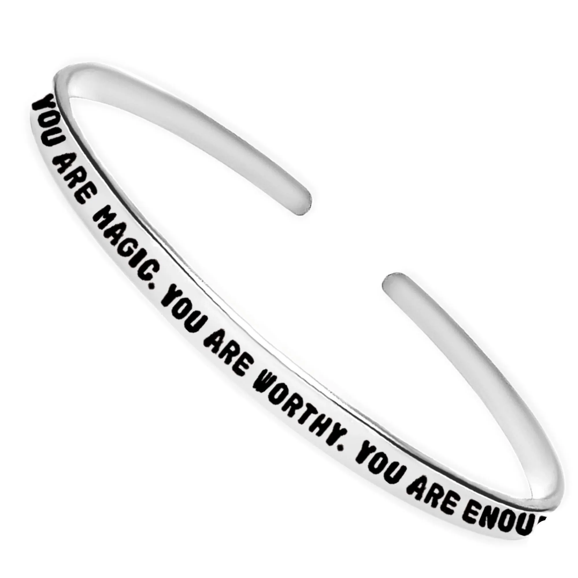 You Are Empowerment Affirmation Mantra Bracelet