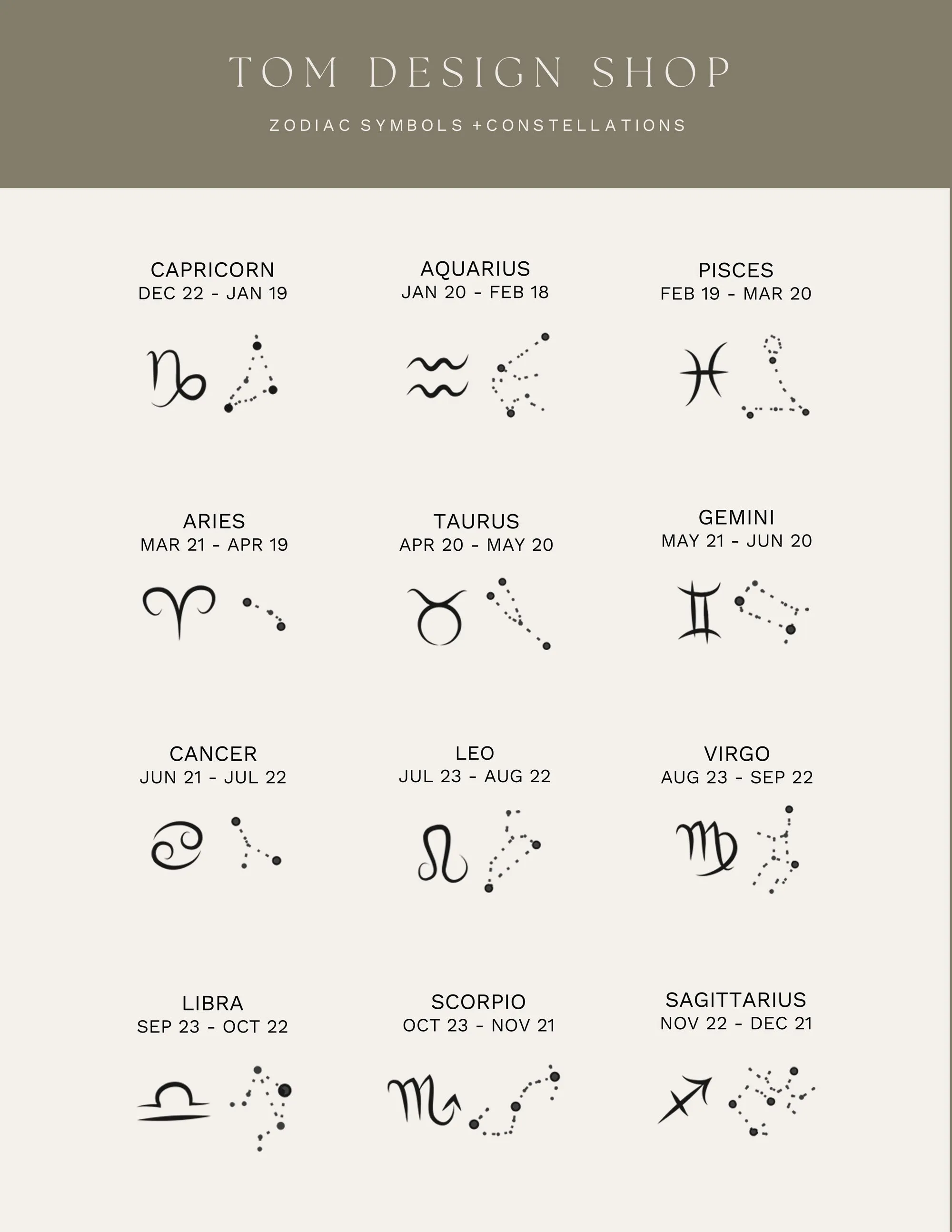 Zodiac Bar Bracelet